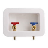 Solimeta Washing Machine Outlet Box, 1/2-inch PEX,Plumbing Accessory, PEX Laundry Box, Washer Box
