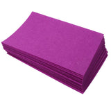 Polyester Felt Sheet Stiff 15 Sheets 20 x 30 cm(7-7/8 X 11-7/8 in 5/64 in Thick) (Purple1)