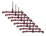 Mytee Products (8 Pack) Ratchet Load Lever Binder 5/16 3/8 Chain Binders Tie Down Hauling