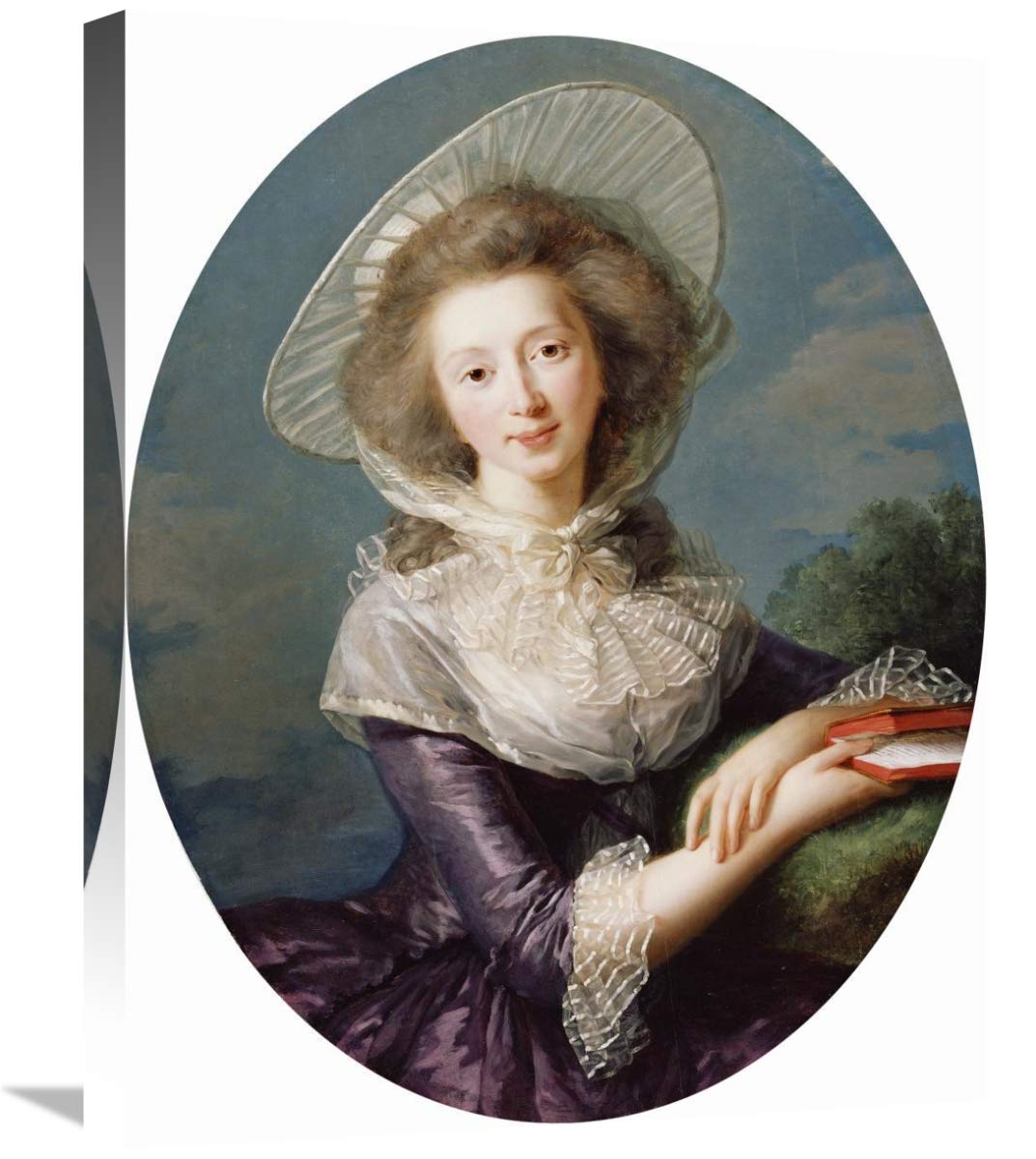 The Vicomtesse De Vaudreuil-Canvas Art-20X24