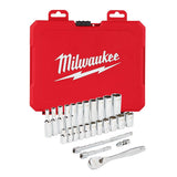 Milwaukee RatchetSocket Set SAE 1/4IN 48229404