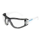 JORESTECH Eyewear Protective Safety Glasses, Anti Fog Polycarbonate Impact Resistant Lens 1 Pair (Clear)