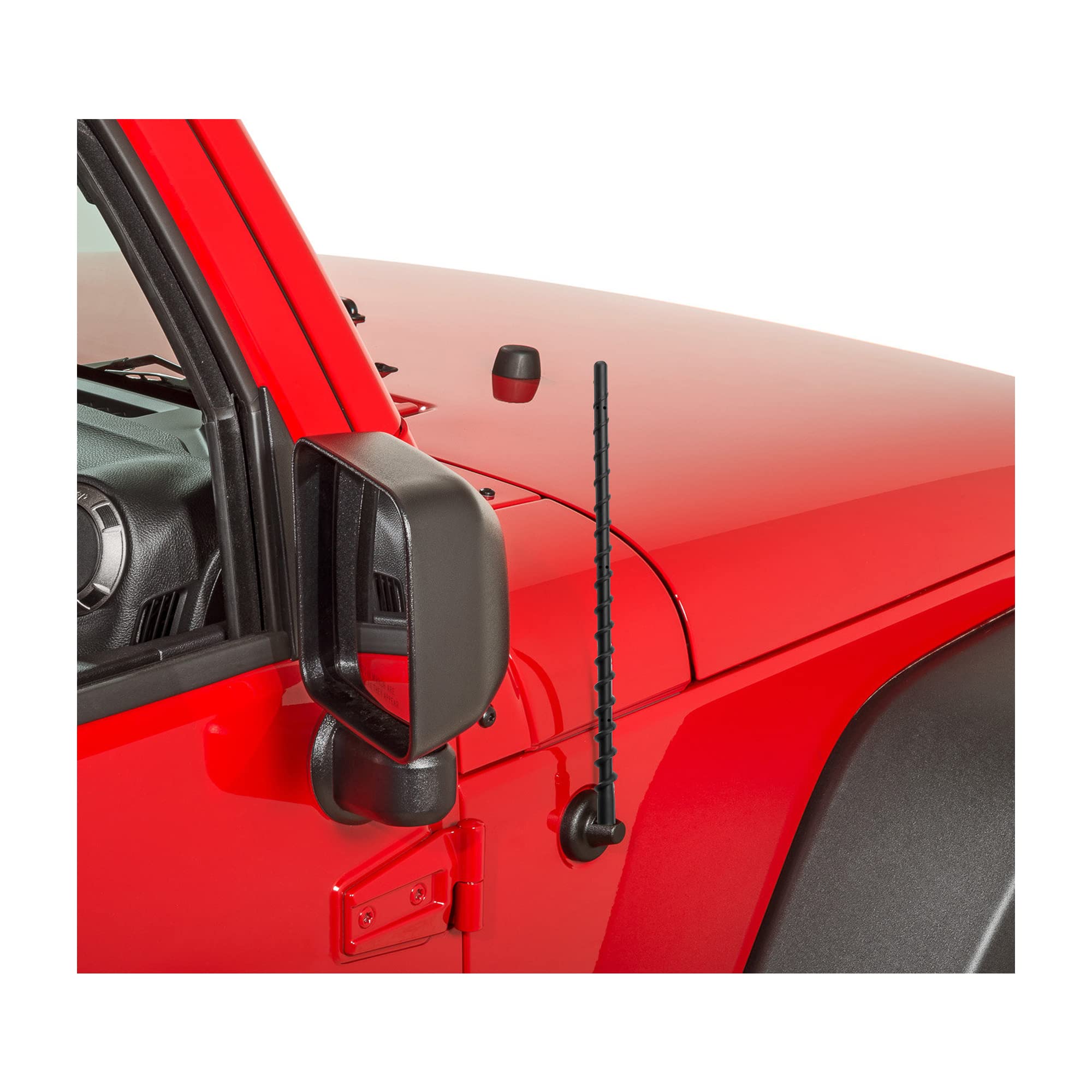 Ksaauto 13 Inch Antenna For Jeep Wrangler Jl Jk Tj Gladiator Rubicon Sahara Unlimited Sport 4Xe Willys Mojave 2007-2024 2025, Jeep Accessories Upgrade Antenna Replacement For Fm Am Car Radio Reception,Antennas
