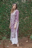 Gosriki Women'S Rayon Blend Straight Chikankari Embroidered Kurta (Victoria Purple-Gs_5Xl_Purple_Xxxxx-Large),Purple,5,B0C85YB6K7