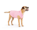 Goldpaw Stretch Fleece Dog Sweater - with Spandex for 4-Way Stretch - Soft, Comfortable Dog Coat - Machine Washable - Made in the USA - Rose - Size 20