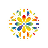 Screen Door Magnets Double Sided - Keep People, Kids, and Dogs from Running into a Screen Door. Saver - Robbins Aria Rainbow Flo