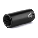 CASOMAN 1/2 Drive x 25mm Deep Impact Socket, 6-Point, Metric, CR-MO