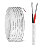 Kimbluth 14 Gauge Duplex Marine Wire Tinned Copper Boat Cable, 10ft 14 AWG Standard USA OFC Oxygen Free Copper Wire for Automoti