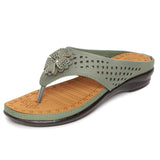 Ortho Joy Women'S Doctor Soft Comfortable Slippers [Light Green],Light Green,4,B09VLCL7MB