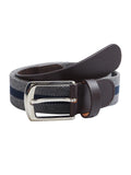 Max Men Striped Belt(Grey_40)