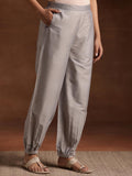 Libas Women'S Regular Casual Pants (Pl1578 Grey Grey L