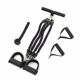 TRENDYNEST Foot Pedal Pull Rope Full Shape Workout 4 Tube Pedal Exerciser MultiFunctional Sit up Core Sculpting Tool for Beginn