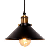 Newrays Industrial Retro Black Iron Kitchen Restaurant Bar Balcony Hanging Pendant Light (1 Pack)