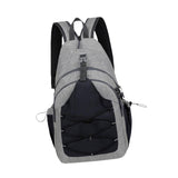 Calandis Men Backpack Chest Bag Stylish Sports Shoulder Bag For Hiking Travel Cycling Gray | Backpacks, Bags & Briefcases | Mens