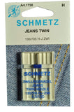 SCHMETZ Sewing Machine Twin Denim Needle