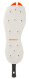 Korkers OmniTrax V3.0 Studded Felt Fishing Shoe Sole, 15,White/Orange,FA3050-15
