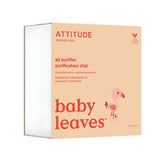 ATTITUDE Baby Air Purifier, Activated Carbon Freshener, Plant and Mineral-Based, Vegan, Orange and Pomegranate, 8 Ounces