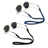 HALF CRESCEN Glasses Strap (Pack of 2) Sports Sunglass Strap Glasses Holder for Men Women (Black,Blue &Black)