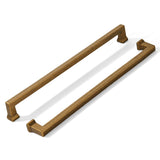 khtumeware 1 Pack 12inch(305mm) Hole Center Appliance Pulls Vintage Antique Brass Cabinet Pulls Heavy-Duty Solid Cabinet Hardwar