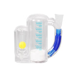 Incentive Spirometer (WHITE02),Breathing Exercise Device for Lungs,Breathing Trainer for Adults,5000ml Volume Measurement with F