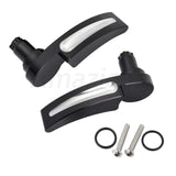 Amazicha Black Saddlebag Latch Kit Saddle Bag Latches Lifter Compatible for Harley Davidson Touring Street Glide, Road Glide, El