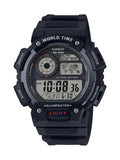 Casio Mens AE1400WH1AVCF Classic Digital Display Quartz Black Watch