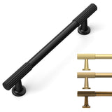 9BUILD 10 Pack 5 Inch Matte Black Cabinet Pulls Kitchen Cabinet Handles Black Cabinets Hardware Kitchen Drawer Pulls