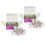 Loose Leaf Rings, 3/4, 100 Per Box, 2 Boxes