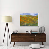 California Poppy Covered Hillside, Spring, Tehachapi Hills Near Gorman, California-Paper Art-46,,X32.8,,