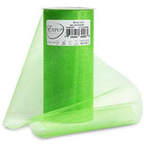 Expo Shiny Tulle Spool of 25Yard, Green
