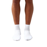 Van Heusen Men Active Anti Bacterial Socks Cotton Nylon Spandex Ankle Length,Soft Handfeel_White_Os