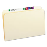 Smead 15300 File Folders, Straight Cut, OnePly Top Tab, Legal, Manila, 100/box