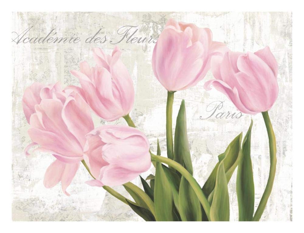 Academie Des Fleurs-Paper Art-26,,X20,,