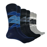 Calbro MenS Cotton Multicolour Crew And Calf Length Socks For Men And Boys, Pack Of 3, Cushioned Socks For Men
