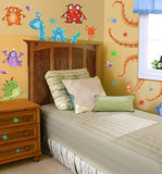 Borders Unlimited Monster Splat Super Jumbo Applique, Multicolor