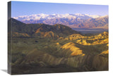 Looking At Panamint Range Over The Furnace Creek Playa From Zabriskie Point, Death Valley National Park, California-Canvas Art-2