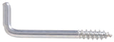 Hardware Essentials 851858 Square Bend Hook Zinc 0.135 x 113/16 6 Pack