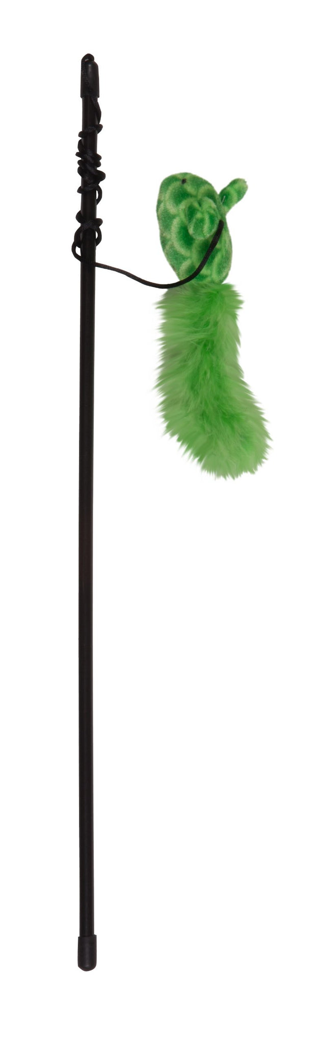 Boss Pet Chomper Kylie's Brites Feather Mouse Teaser Toy for Pets, Assorted Colors