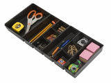 Dial Industries B689K Drawer Organizer Tray Set, Black