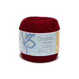 Crystal [100grs] - Monarca - Fine Mexican Crochet Thread Yarn for Clothing and Crafts - Color 074- Maroon 069