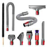 LANMU 9 Pack Vacuum Attachments Compatible with Dyson V15 V12 V11 V10 V8 V7 Gen5 Outsize Cordless Vacuum Cleaner, Dryer Vent Vac