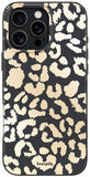 SCORPIFY for iPhone 16 Pro Max Case [Compatible with MagSafe] with Matte Skin Tone Leopard Print Design, Cute Black Cheetah Magn
