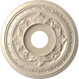 Ekena Millwork CMP16BAEPE Baltimore Thermoformed PVC Ceiling Medallion (Fits Canopies up to 6 1/2), 16OD x 3 1/2ID x 1P, Univers