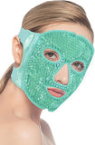 Ice Face Mask Gel Beads Eye Mask | Hot & Cold Compress Therapy Pack For Puffiness, Dark Circles, Headache & Stress Relief | Reus