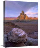 Church Rock, Eroded Volcanic Plug 300 Feet Tall, Monument Valley, Arizona-Canvas Art-18X24