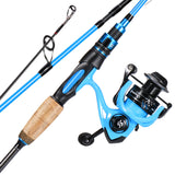 Sougayilang Spinning Combo, Medium Heavy Fishing Pole and 2000 Spinning Reel Set, Fishing Rod and Reel Commbo for Bass Fishing T
