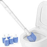 Pumice Stone Toilet Bowl Cleaner Brush Wand 11.8 Inch(Blue)