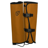 SCENTBLOCKER Snake Gaiters - Snake Bite Protection for Hunting, Hiking, Camping, Work for Men and Women (Buckskin, Long)