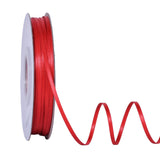 Ribest Red Double Faced Satin Ribbon, 1/8 Inch 100 Yard Ribbon for Crafts Gift Wrapping Bows Wedding Party Decoration Bouquet