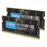 Crucial DRAM 24GB Kit (2x12GB) DDR5 5600MHz (or 5200MHz or 4800MHz) Laptop Memory CT2K12G56C46S5
